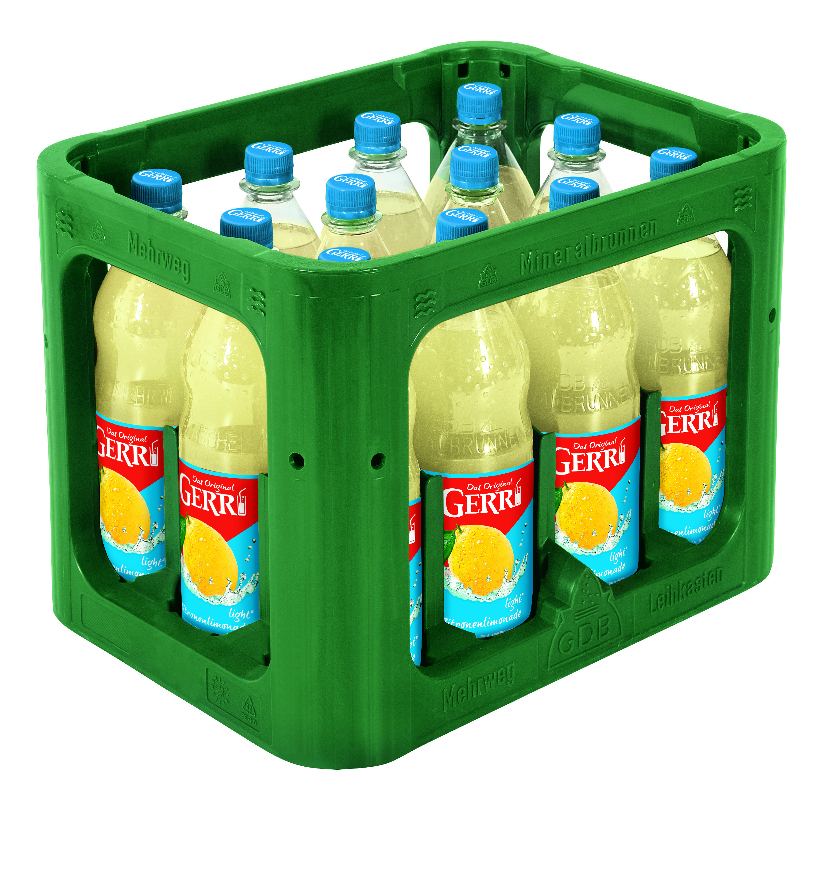 Bild von Gerri Light Zitrone  12 x 1L