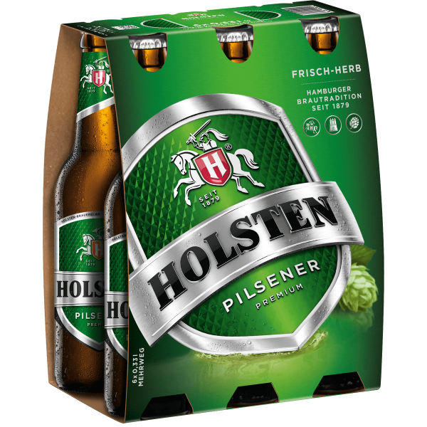 Bild von Holsten Pilsener  6 x 0,33L