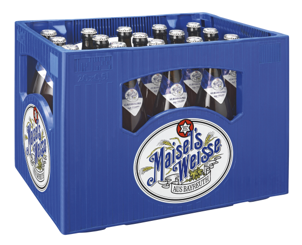 Bild von Maisel's Weiße alkoholfrei  20 x 0,5L