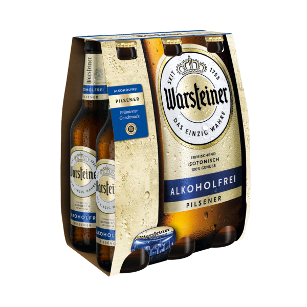 Bild von Warsteiner Alkoholfrei  6 x 0,33L