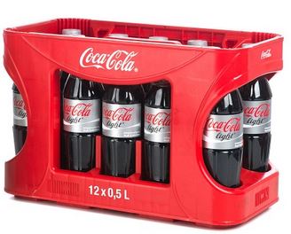 Bild von COCA-COLA LIGHT DPG KI 12X0,5L