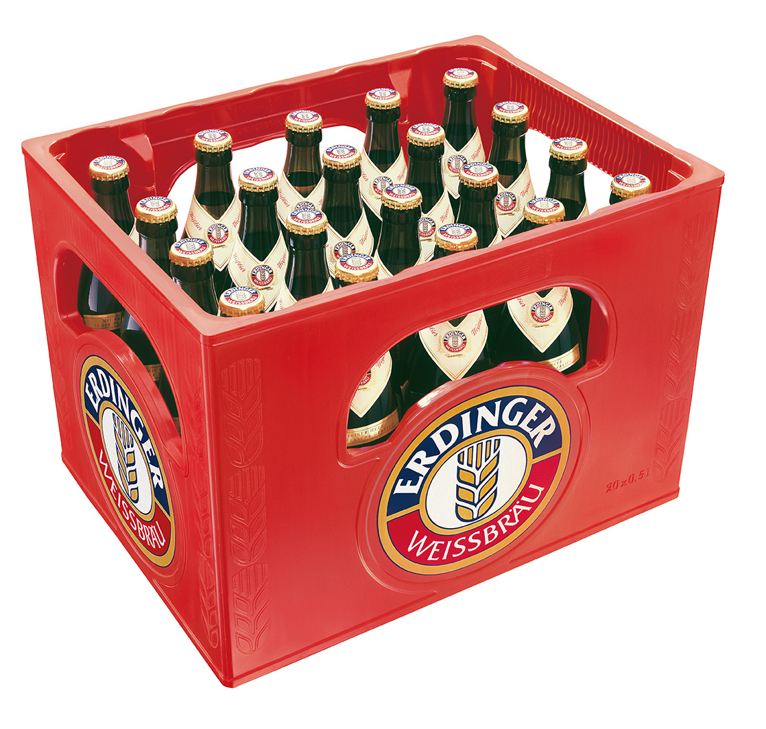 Bild von ERDING.WEISSBIER TRUEB 20X0,5L