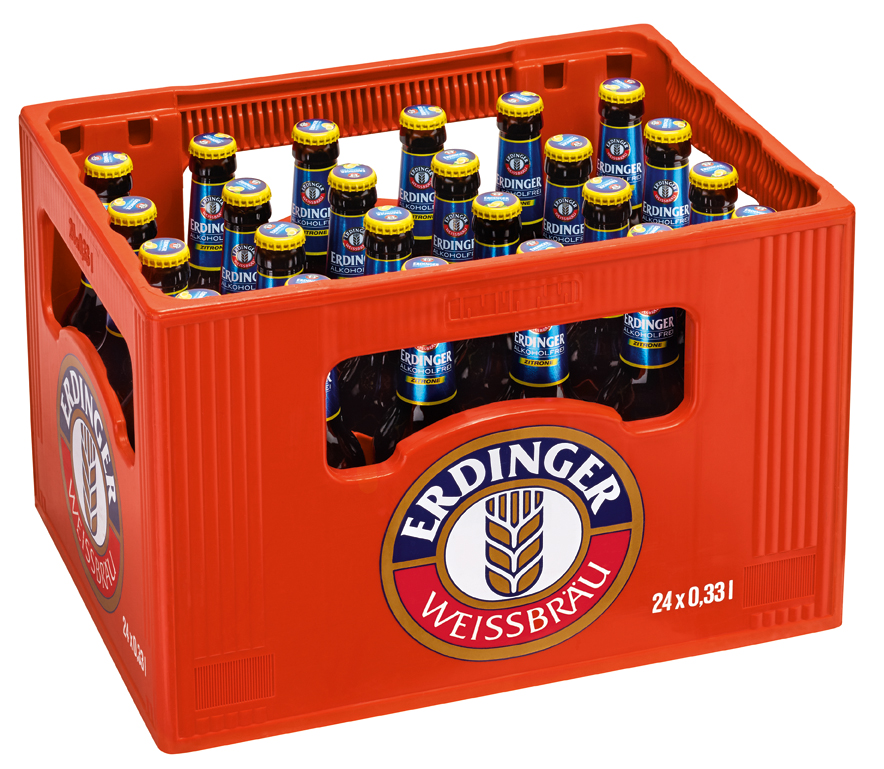 Bild von ERDINGER AFR ZITRONE  24X0,33L