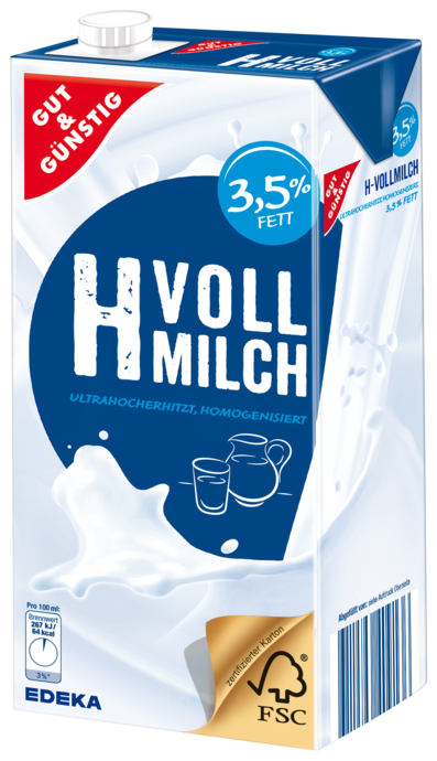 Bild von G&G H-MILCH 3,5%
