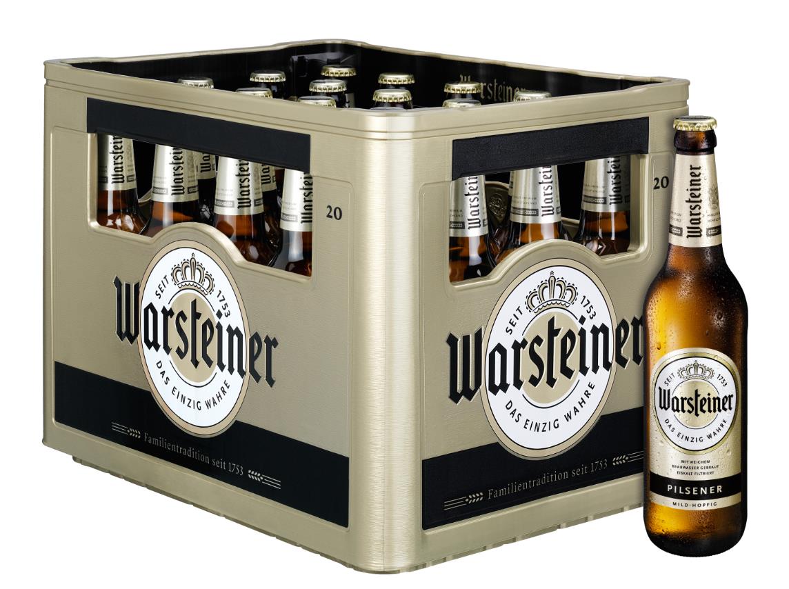 Bild von WARSTEINER PILSENER    20X0,5L