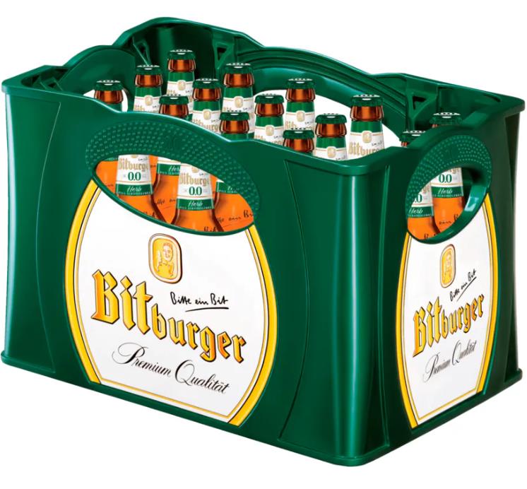 Bild von Bitburger Herb 0,0 % 20x0,5 L