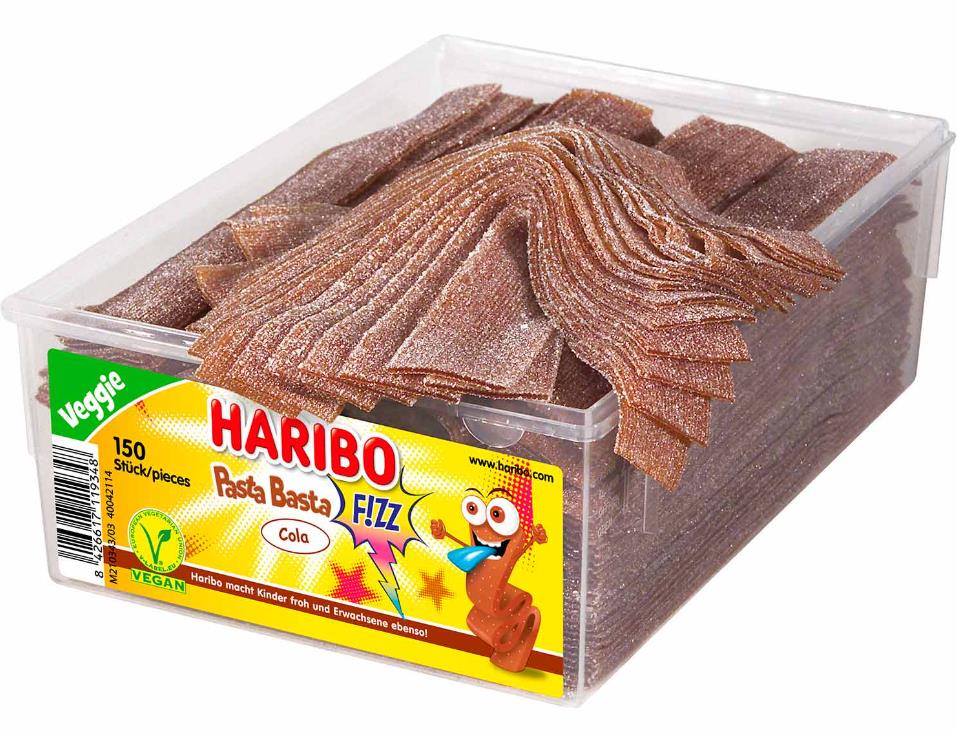 Bild von Haribo Pasta Basta Cola 150 St./ 1125 g