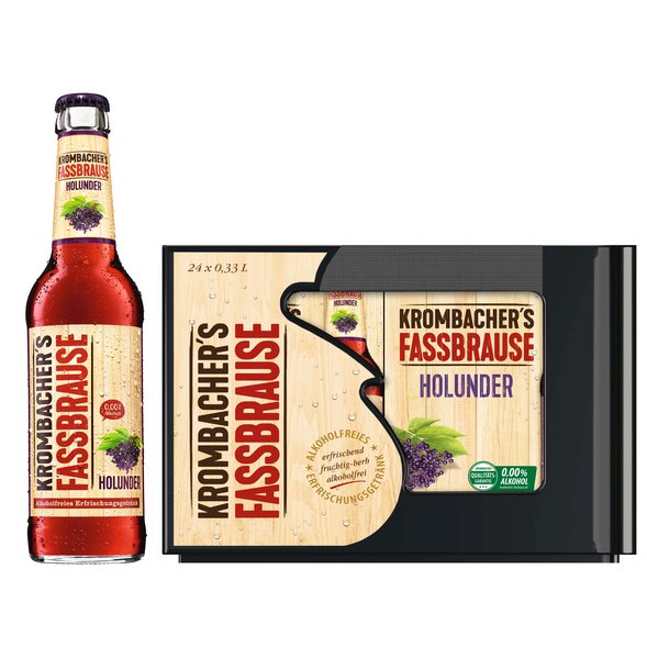 Bild von KROMB.FASSBR.HOLU.AFR4X6X0,33L