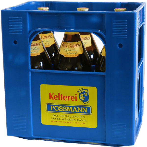 Bild von Possmann Frau Rauscher Äpfelwein Speierling naturtrüb  6 x 1L