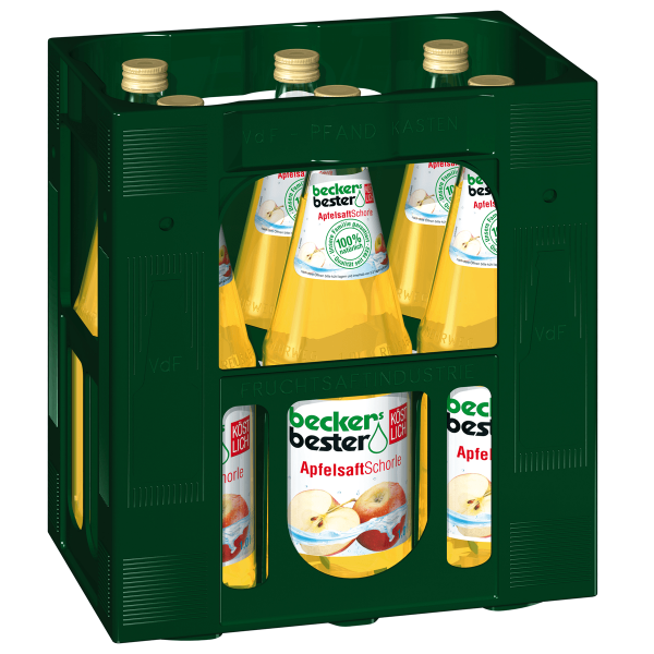 Bild von becker's bester Apfelsaftschorle  6 x 1L