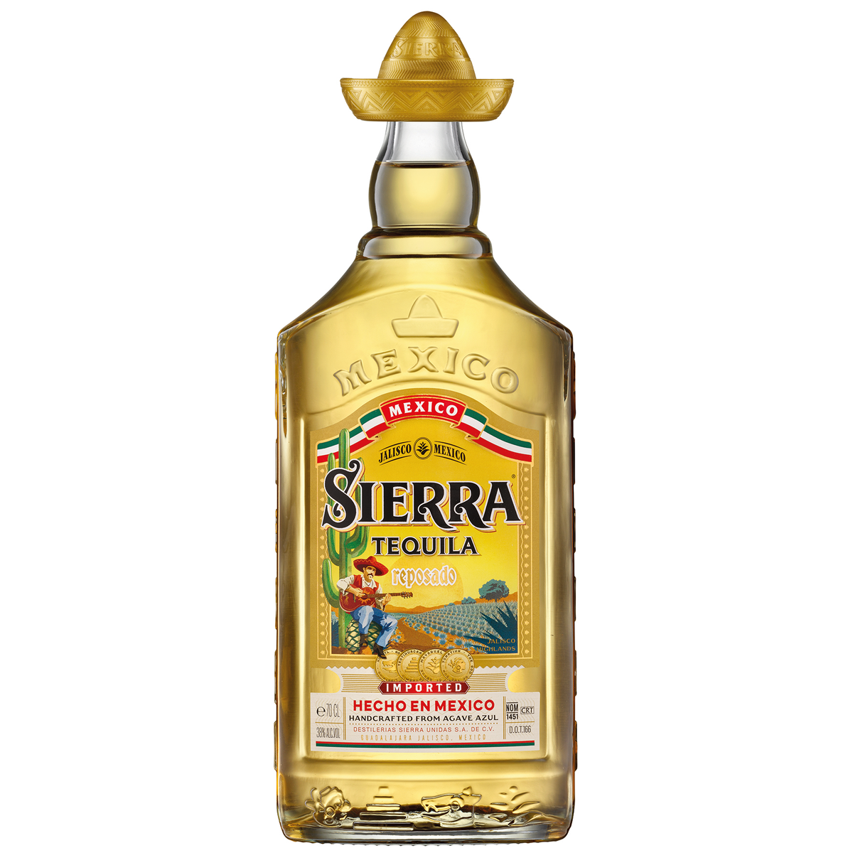 Bild von Sierra Tequila Reposado 35% 0,7l