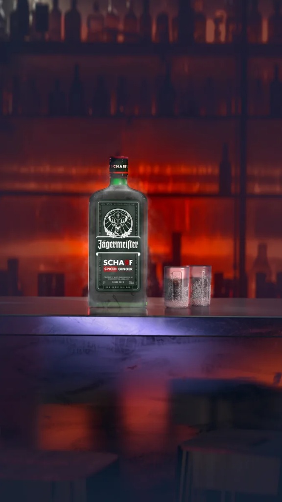 Bild von Jägermeister Scharf 33% 0,7l
