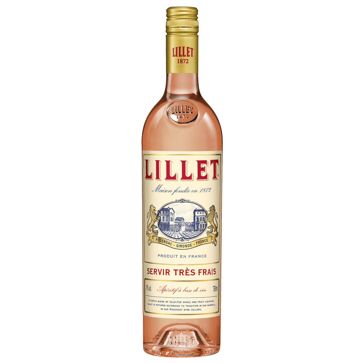 Bild von Lillet Rose 17% 0,75l
