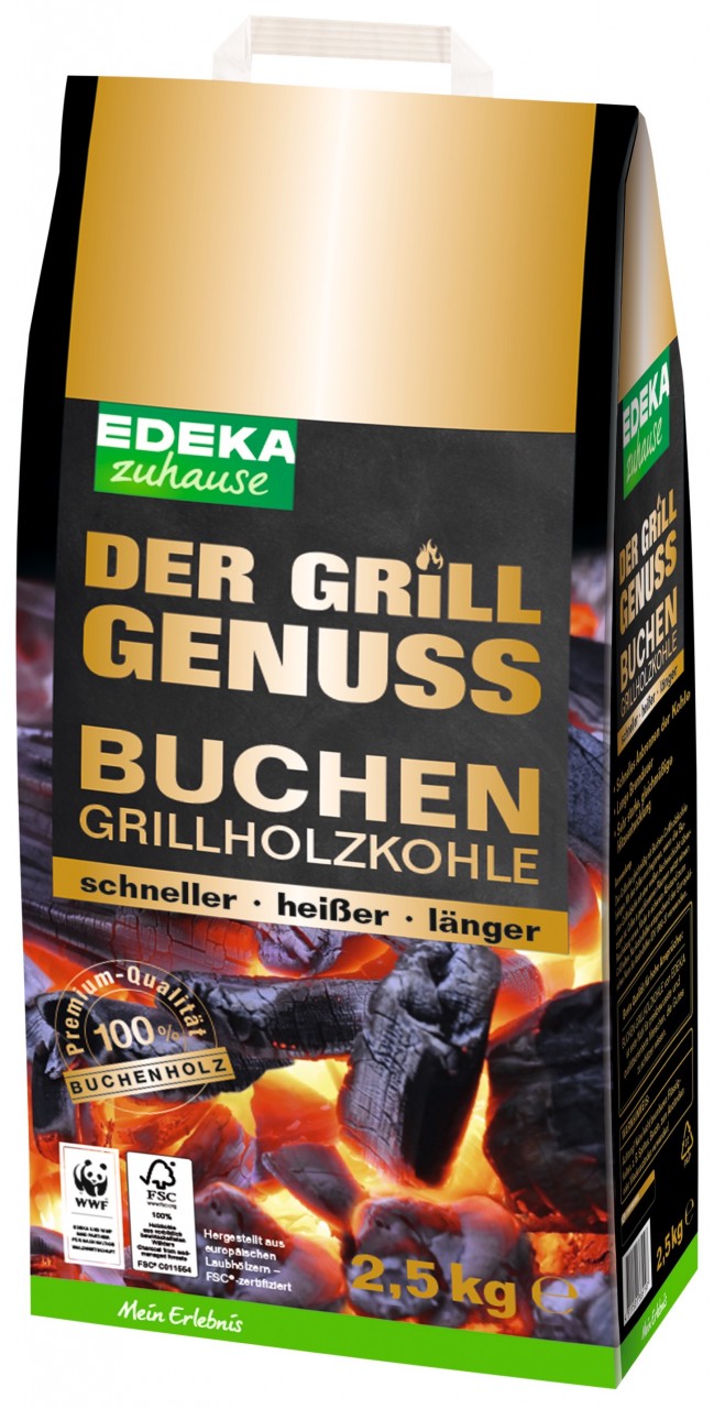 Bild von EZH Buchenholzkohle FSC 2,5kg