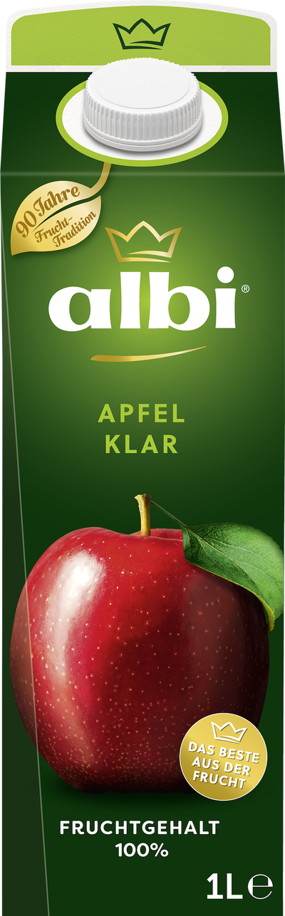 Bild von albi Apfelsaft klar 1l EW