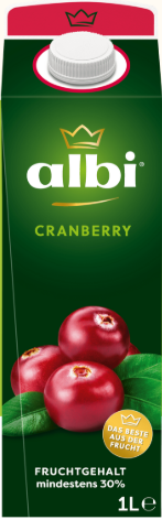 Bild von albi Cranberry Nektar 1l EW