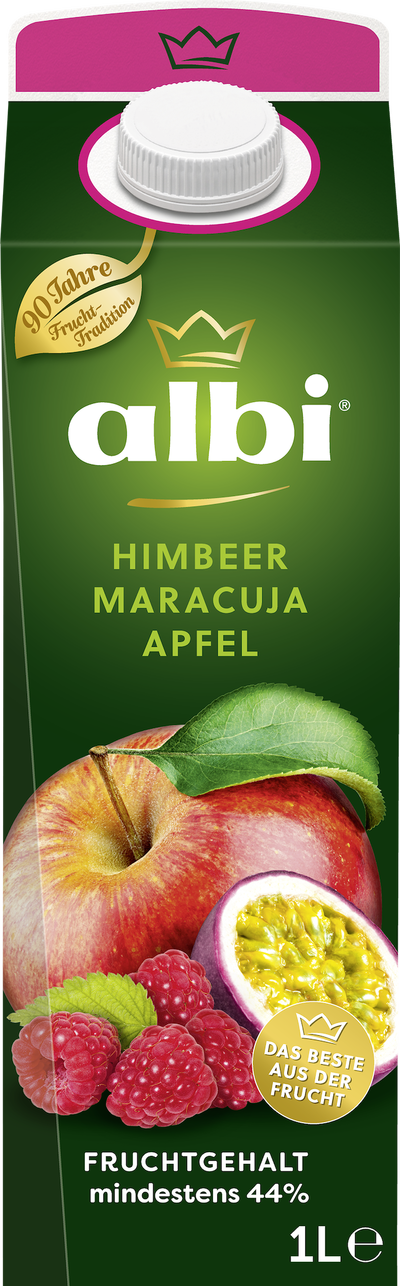 Bild von albi Himbeer-Maracuja-Nektar 1l EW