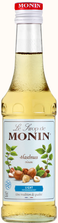 Bild von Monin Haselnuss Sirup zuckerred.0,25l