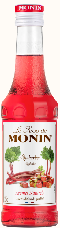 Bild von Monin Rhabarber Sirup 0,25l