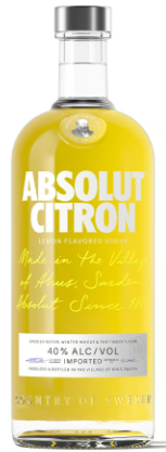 Bild von Absolut Citron 40% 0,7l