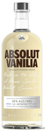 Bild von Absolut Vanilia 38% 0,7l