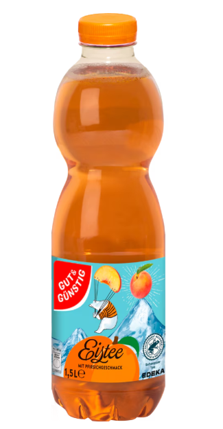 Bild von G&g Eistee Pfirsich 6x1,5l Dpg