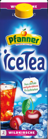 Bild von Pfanner Eistee Wildkirsche 2l
