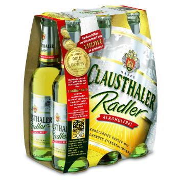 Bild von CLAUSTHALER RADLER  6X0,33 PK