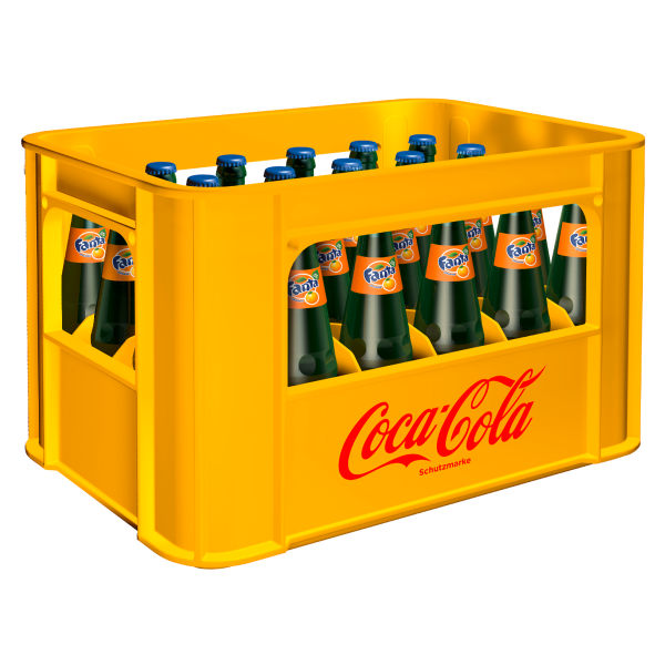 Bild von Fanta Orange  24 x 0,33L